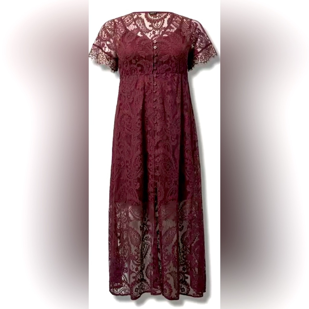 Gorgeous Torrid Lace Dress